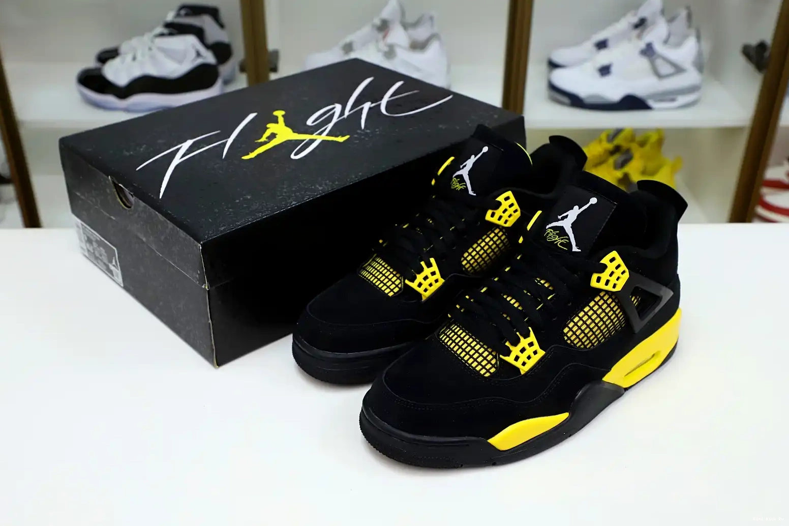 Jordan4 Jordan Kimikick thunder  Air 2023 0703